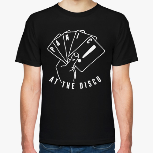 Футболка с принтом Panic! At the Disco