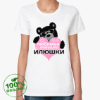 Женская футболка органик