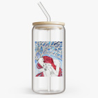 Банка с бамбуковой крышкой