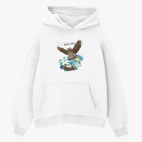 Толстовка худи оверсайз