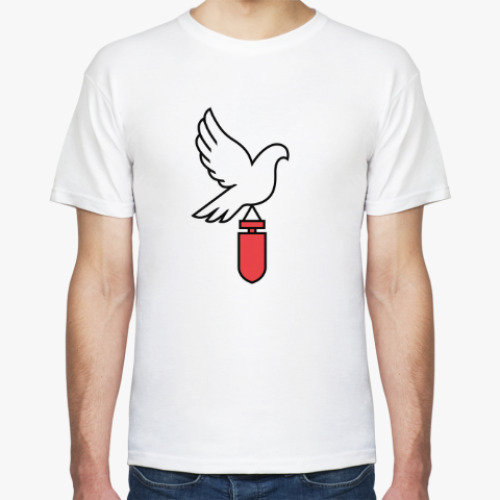 Футболка с принтом Dove Bomber