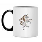 Кружка двухцветная