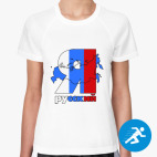 Женская спортивная футболка