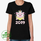 Женская футболка органик