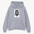 Толстовка худи оверсайз