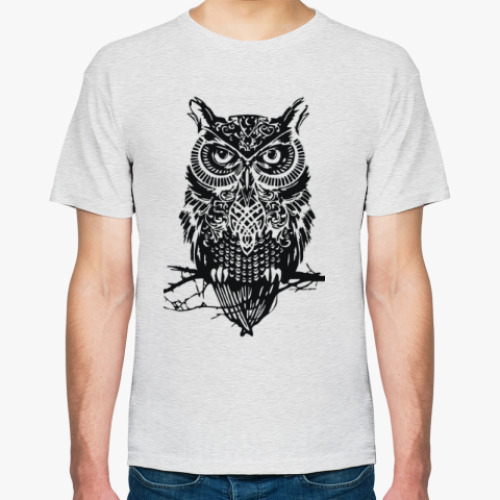 Футболка с принтом Сова