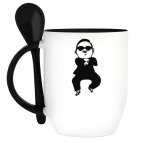 Кружка с ложкой