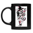 Кружка цветная UV-DTF