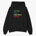 Толстовка худи оверсайз