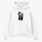 Толстовка худи оверсайз