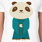 Панда в кимоно