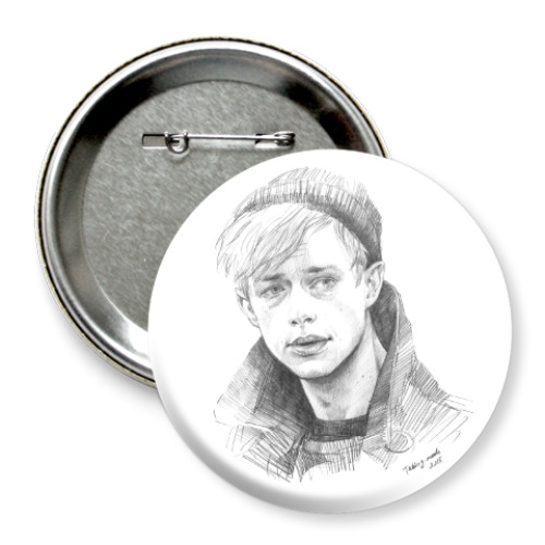 Значок 75мм Dane DeHaan