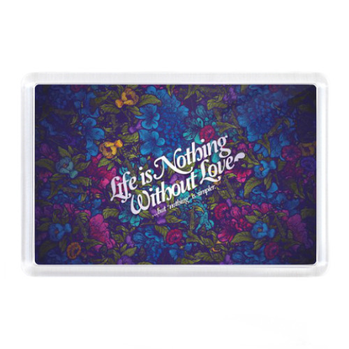 Магнит с принтом 14 февраля