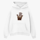 Толстовка худи оверсайз