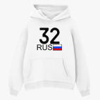 Толстовка худи оверсайз