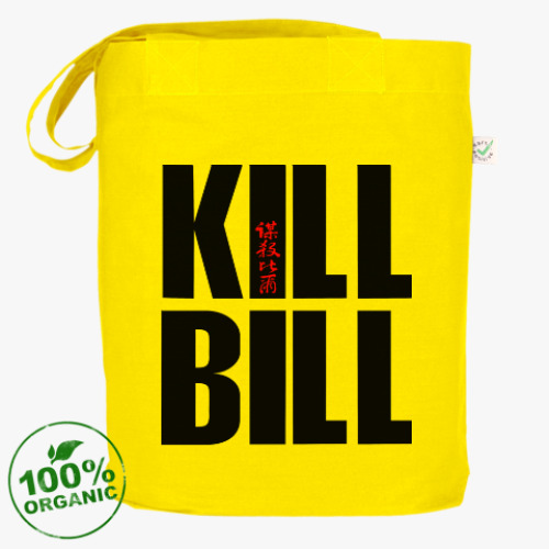 Сумка шоппер с принтом Kill Bill