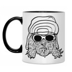 Кружка двухцветная