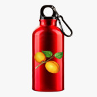 Металлическая бутылка 400 мл UV-DTF