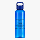 Прозрачная спортивная бутылка