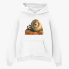 Толстовка худи оверсайз