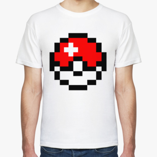 Футболка PixelArt Покебол