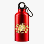 Металлическая бутылка 400 мл UV-DTF