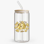 Банка с бамбуковой крышкой