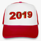 Кепка Trucker, красная 2019 Год