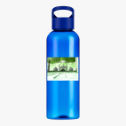 Прозрачная спортивная бутылка