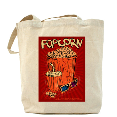 Сумка шоппер Popcorn