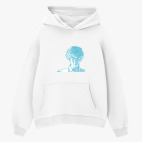 Толстовка худи оверсайз