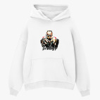 Толстовка худи оверсайз