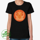 Женская футболка органик