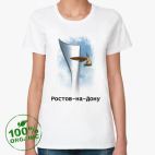 Женская футболка органик