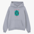 Толстовка худи оверсайз