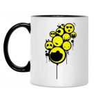 Кружка двухцветная