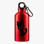 Металлическая бутылка 400 мл UV-DTF