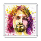 Магнит 6.5 x 6.5 см KURT COBAIN