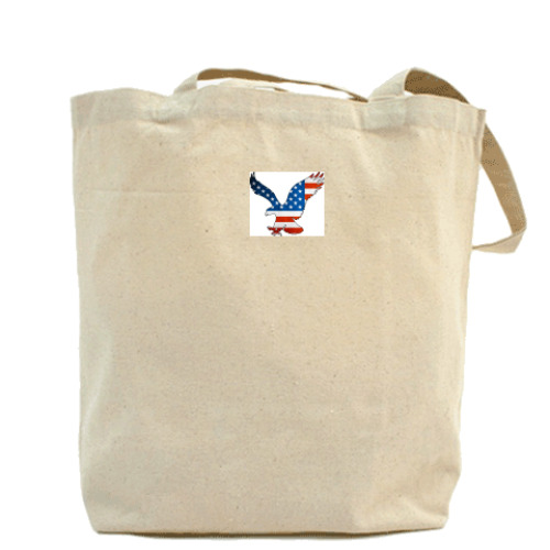 Сумка шоппер с принтом American