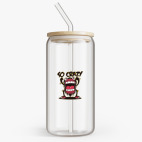 Банка с бамбуковой крышкой