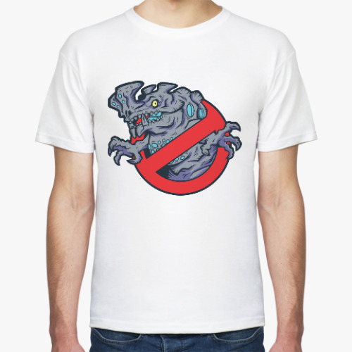 Футболка с принтом Кайдзю