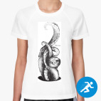 Женская спортивная футболка