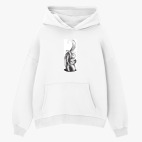 Толстовка худи оверсайз