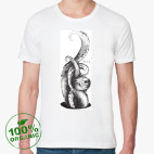 Мужская футболка органик