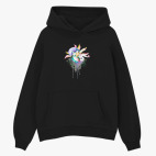 Толстовка худи оверсайз