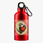 Металлическая бутылка 400 мл UV-DTF