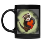 Кружка цветная UV-DTF