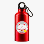 Металлическая бутылка 400 мл UV-DTF