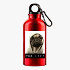 Металлическая бутылка 400 мл UV-DTF