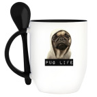 Кружка с ложкой